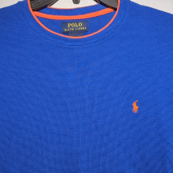 Polo Ralph Lauren Other - Polo Ralph Lauren Long Sleeve Crew Neck Waffle Knit Thermal Top Men's Size Large